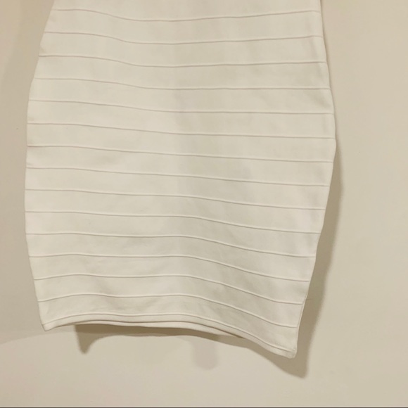 Ncki Minaj white square neck bodycon dress - Picture 3 of 7